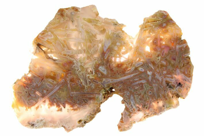 Polished Turkish Stick Agate Slab - Turkey #308016